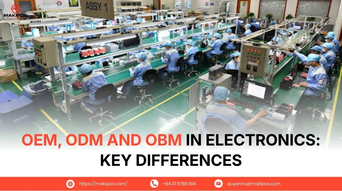 OEM, ODM and OBM in Electronics: Key Differences