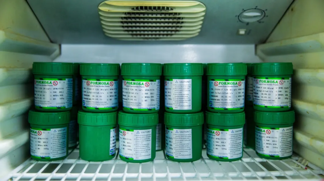 Storage and Handling of Solder Paste