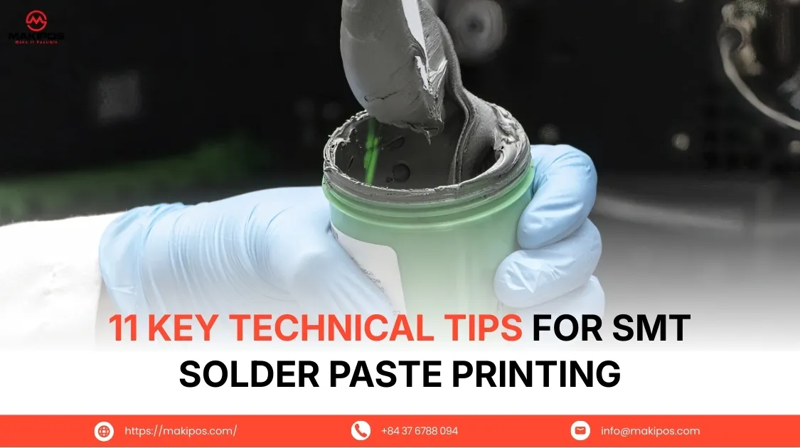 11 Key Technical Tips for SMT Solder Paste Printing
