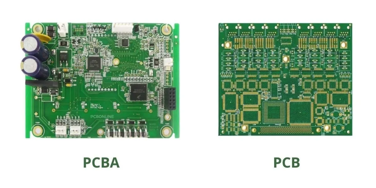 Difference Between PCB and PCBA