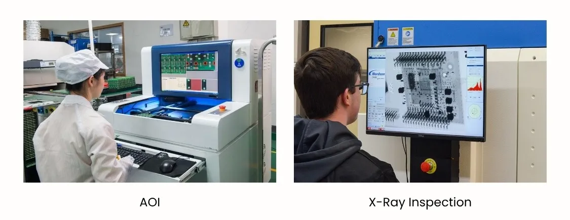 Comparison Between X-Ray and AOI